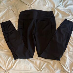 Women's Black High-Waist Leggings
